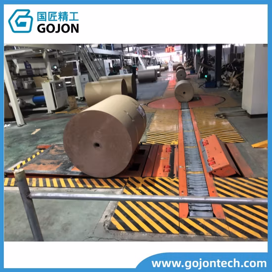 Paper Board Raw Paper Roll Handle Transporter Roll Handling & Strapping System