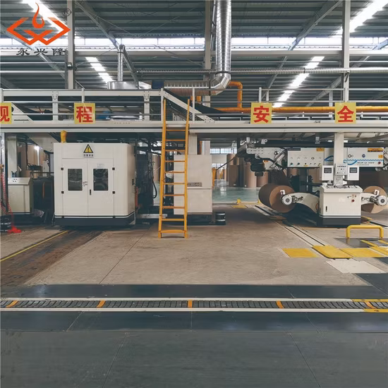 OEM/ODM 3 5 7 Ligne de fabrication de carton ondulé/Machine ondulée/Ligne de production de boîtes en carton